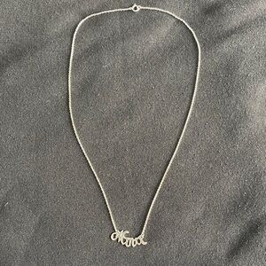 🛍️2/$40 - Avon Sterling Silver Nana Necklace